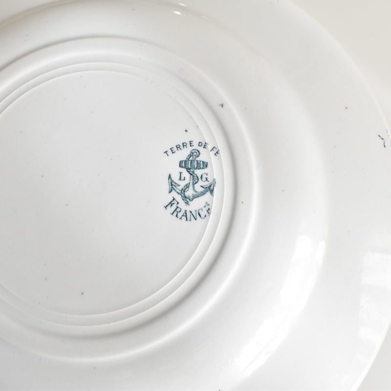 Antique Plate LG Clairefontaine France B