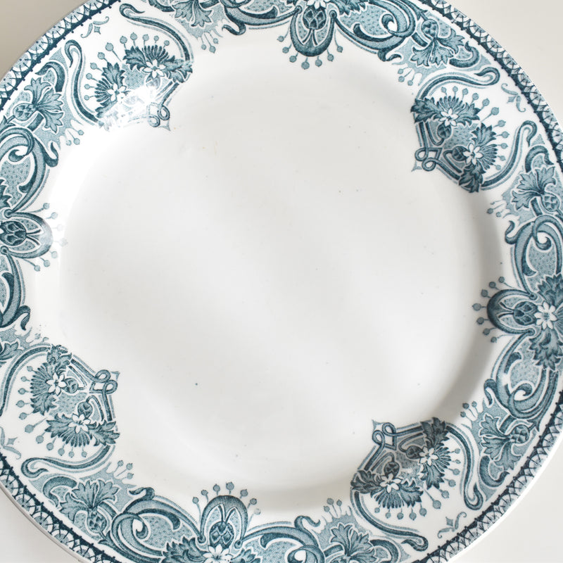 Antique plate LG Clairefontaine France C