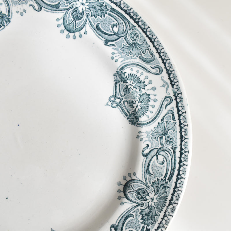 Antique Plate LG Clairfontaine France D