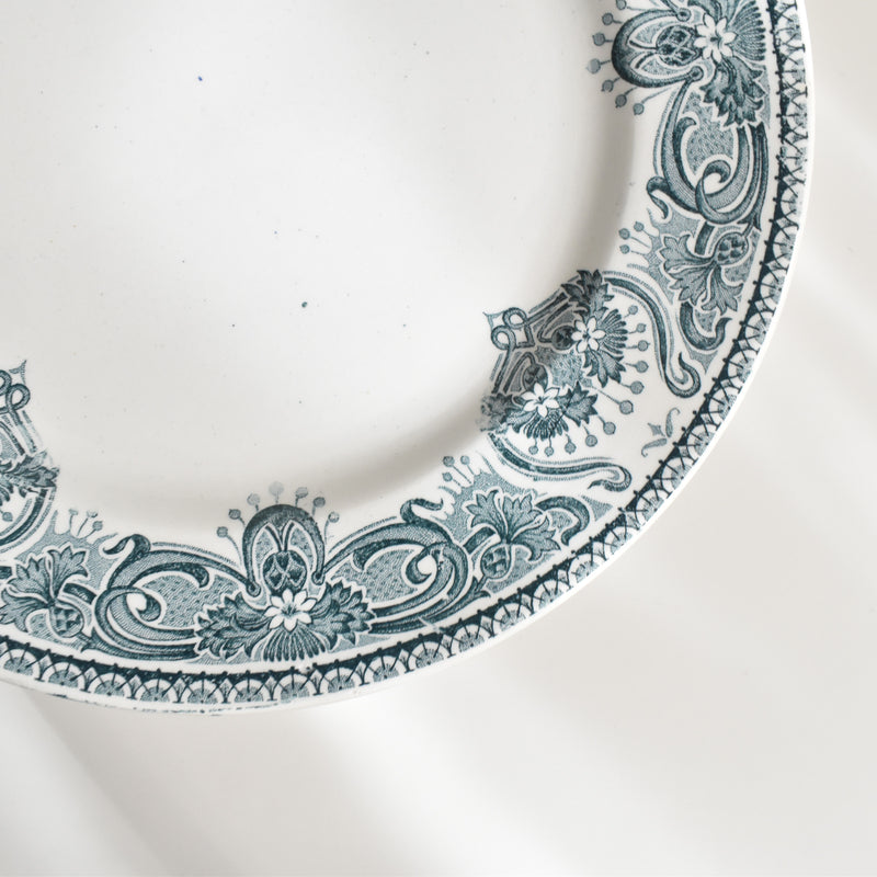 Antique Plate LG Clairfontaine France D