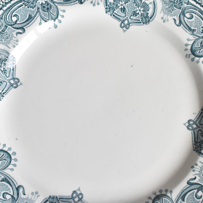 Antique plate LG Clairfontaine France G
