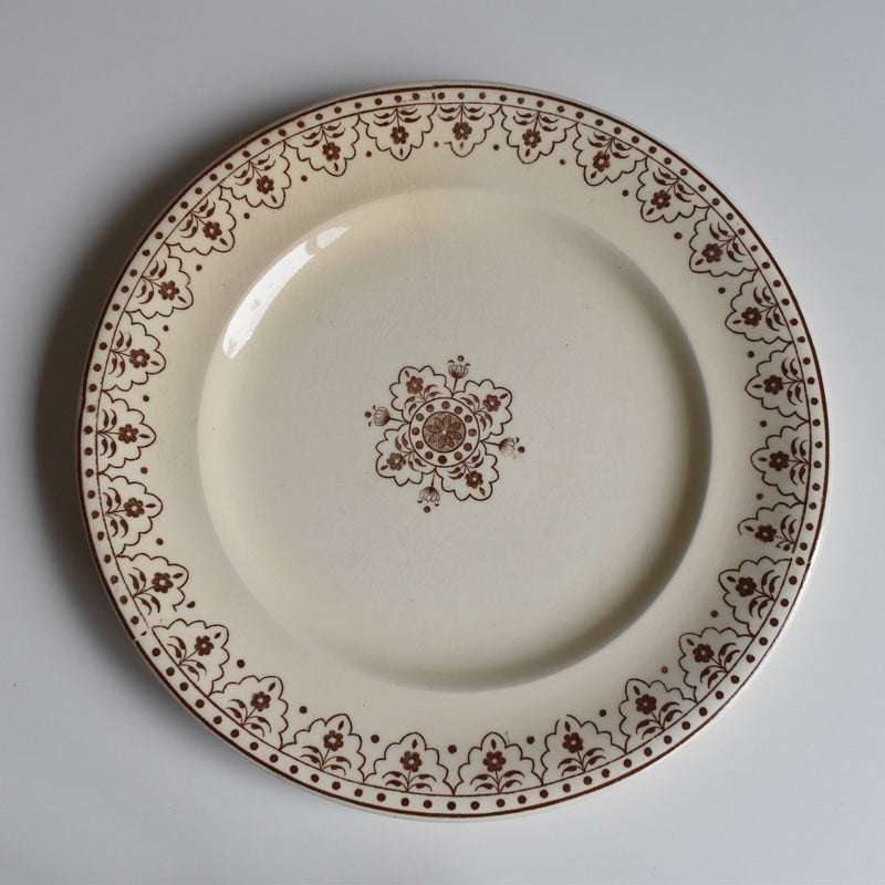 Antique Plate SG Clairefontaine Indien