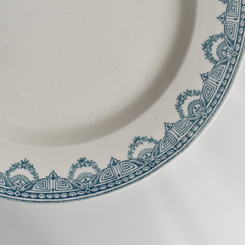 Antique Plate L&G Clairefontaine Récamier A