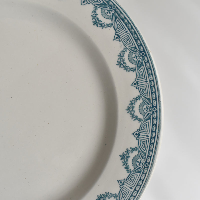Antique Plate L&G Clairefontaine Récamier A