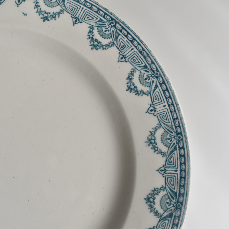 Antique Plate L&G Clairefontaine Récamier A