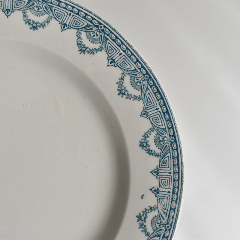 Antique Plate L&G Clairefontaine Récamier A