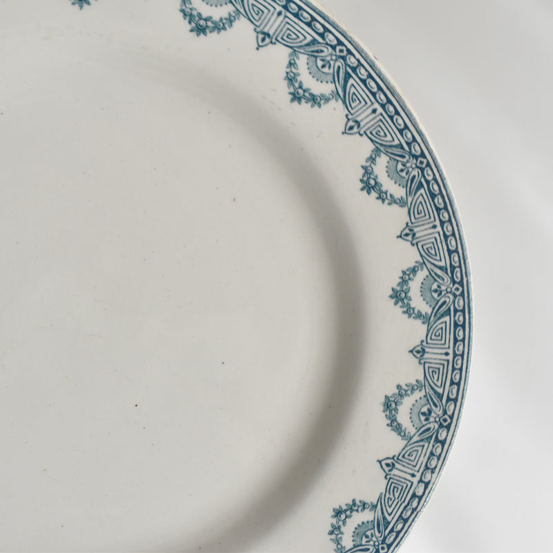 Antique Plate L&G Clairefontaine Récamier B
