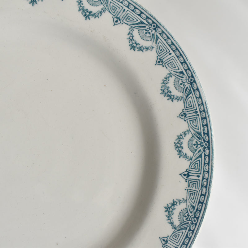 Antique Plate L&G Clairefontaine Récamier B