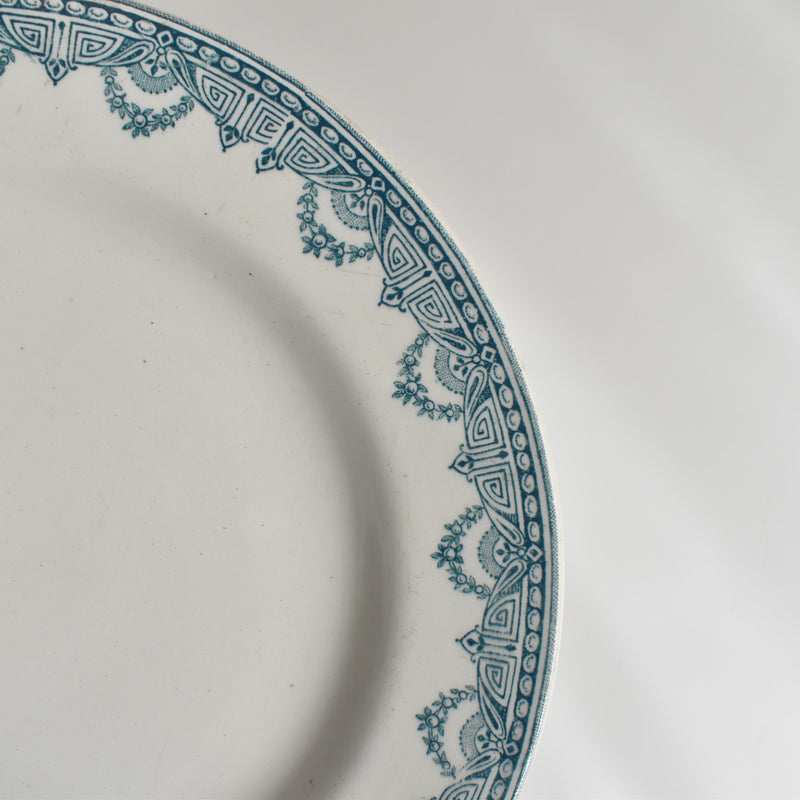 Antique Plate L&G Clairefontaine Récamier B