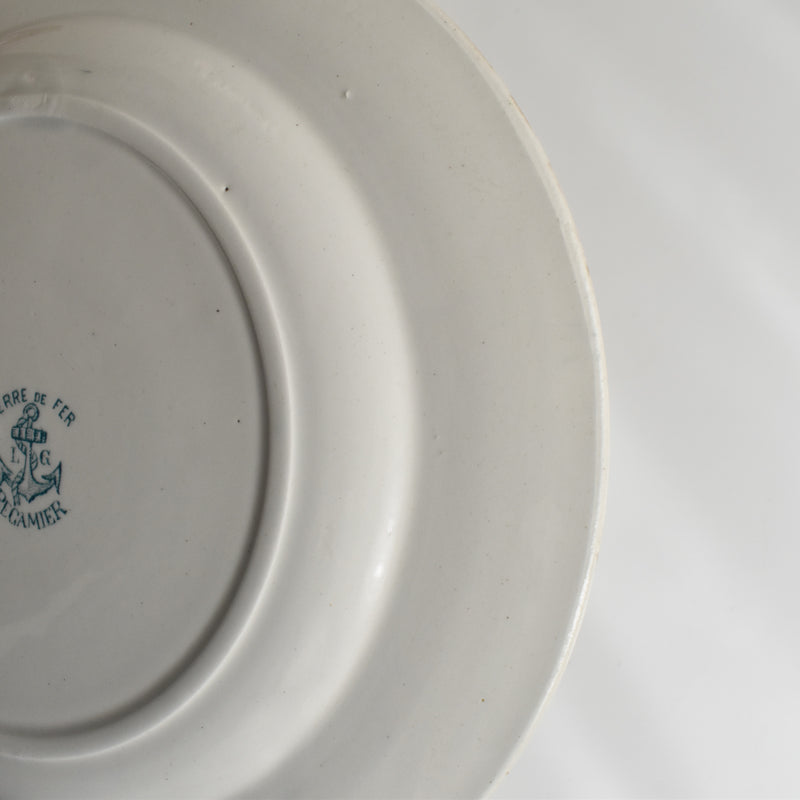 Antique Plate L&G Clairefontaine Récamier B