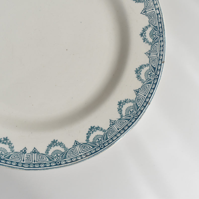 Antique Plate L&G Clairefontaine Récamier B