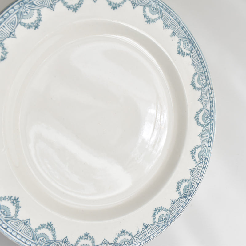 Antique Plate L&G Clairfontaine Récamier C