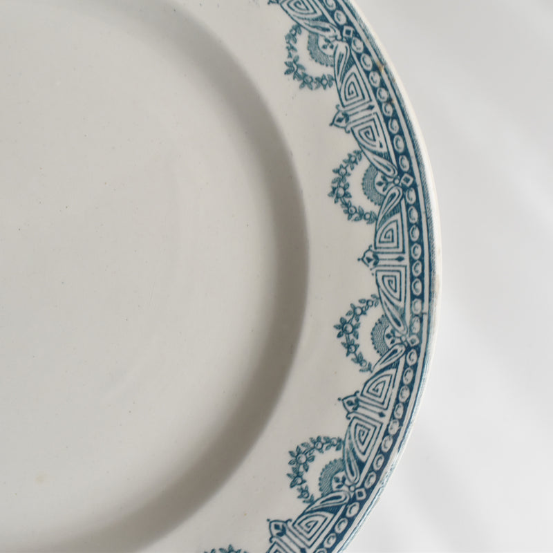 Antique Plate L&G Clairfontaine Récamier C