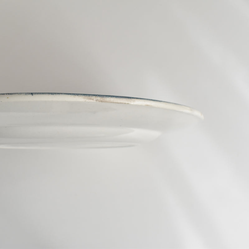 Antique Plate L&G Clairfontaine Récamier D