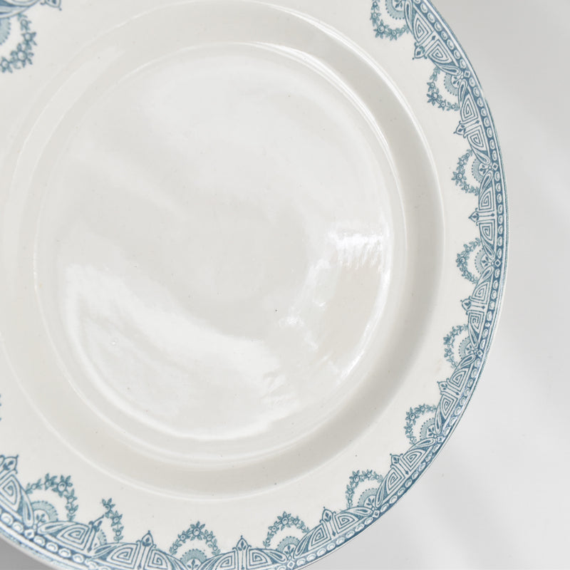 Antique Plate L&G Clairfontaine Récamier D