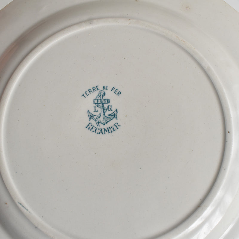 アンティークプレート L&Gクレールフォンテーヌ Récamier(レカミエ） E