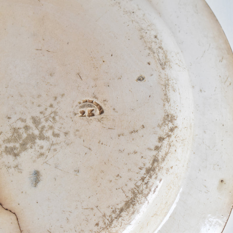 Antique Decorative Plate, Montereau, Austerlitz