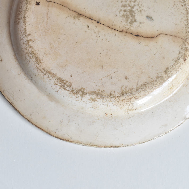 Antique Decorative Plate, Montereau, Austerlitz