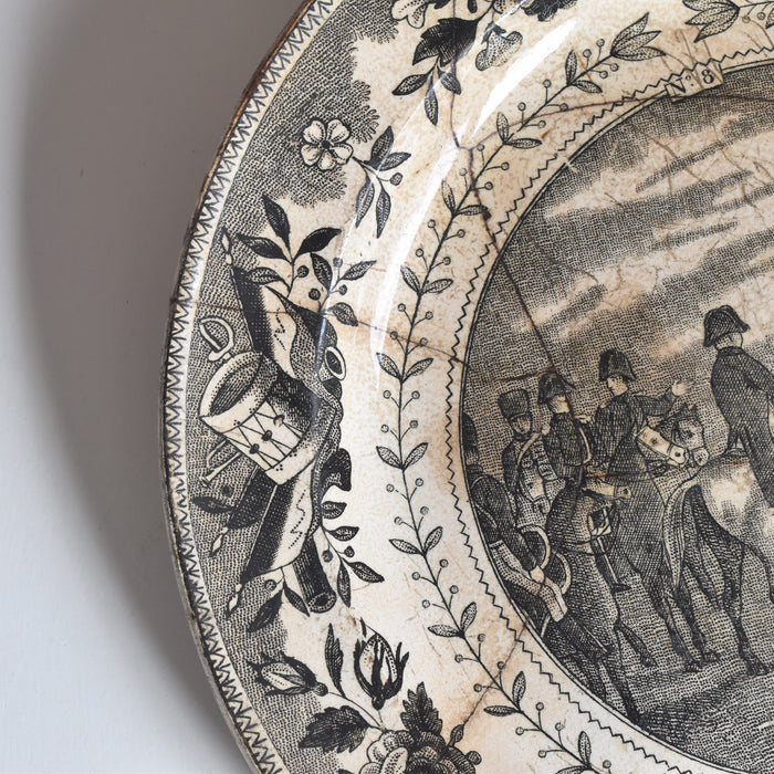 アンティーク絵皿 モントロー Marengo