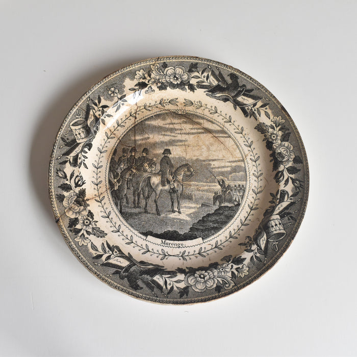 アンティーク絵皿 モントロー Marengo