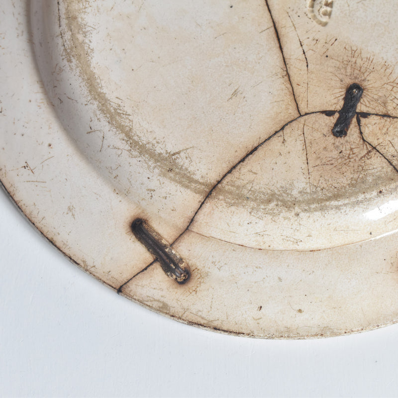 Antique Decorative Plate: Montereau Marengo