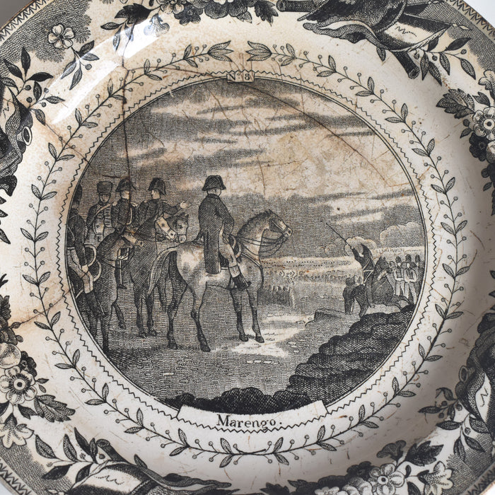 アンティーク絵皿 モントロー Marengo