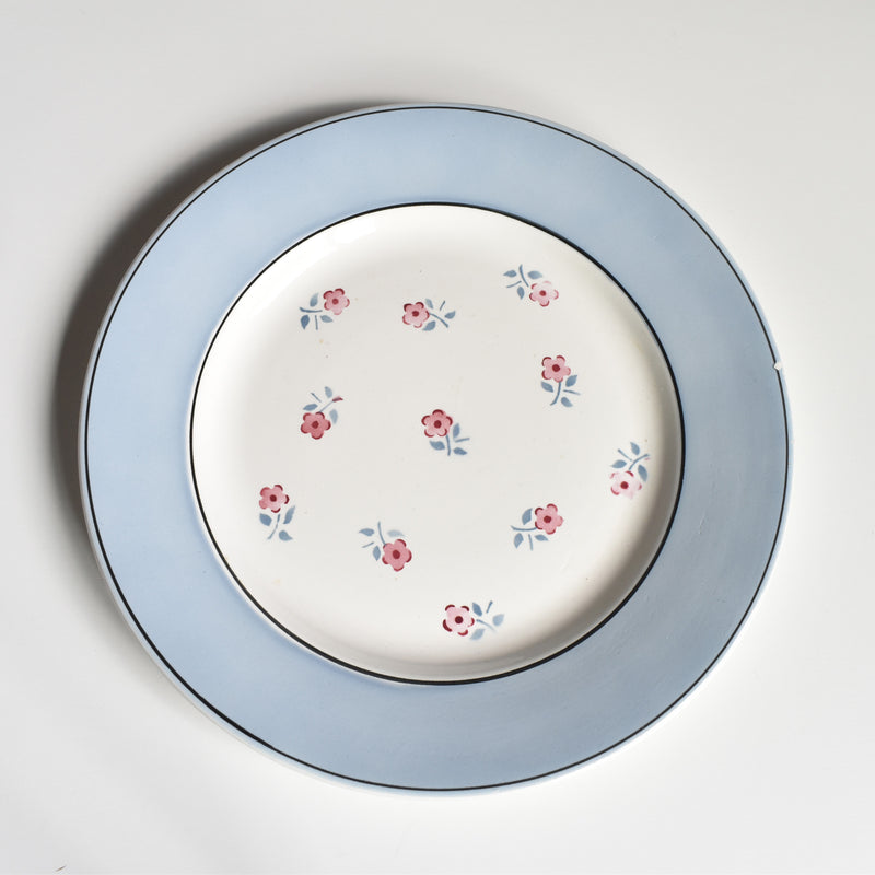 Vintage Plate Digoin & Sarreguemines Aix B