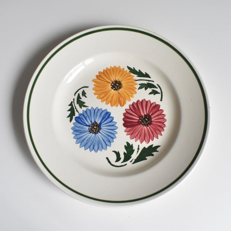 Vintage Plate Digoin & Sarreguemines Chalons D