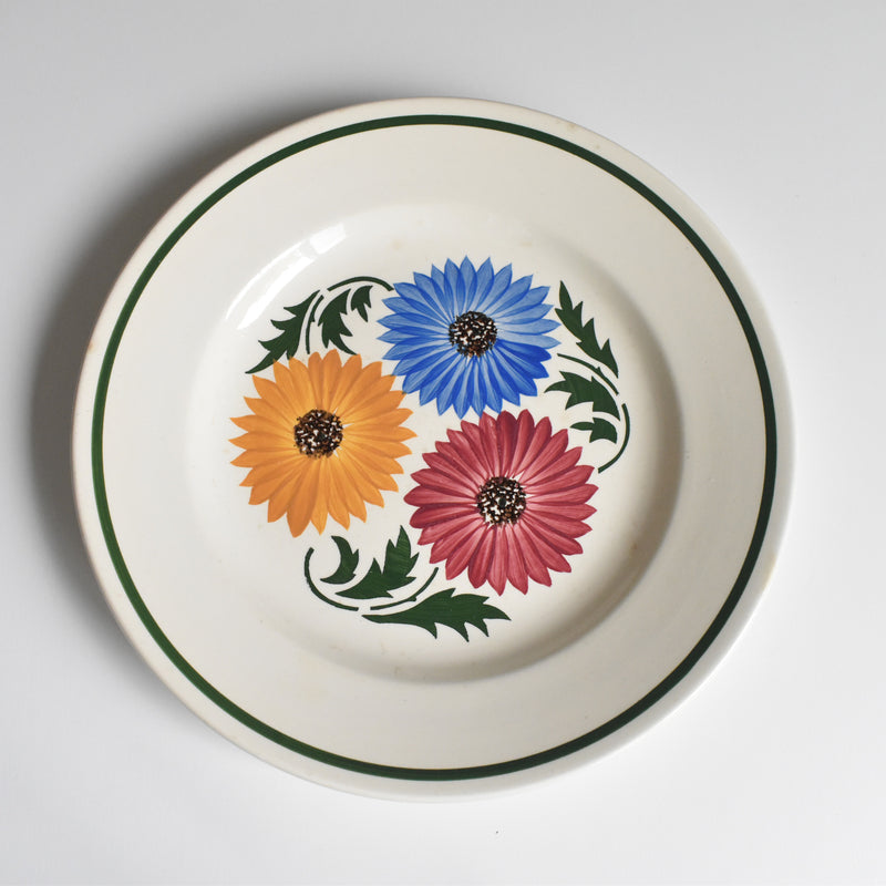 Vintage Plate Digoin & Sarreguemines Chalons E
