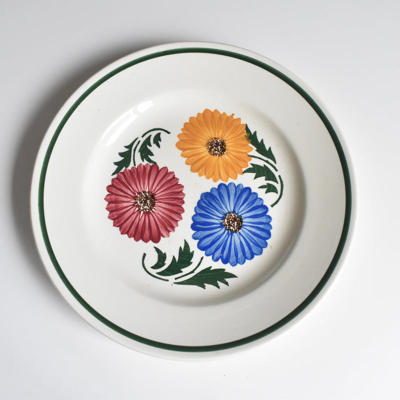 Vintage Plate Digoin & Sarreguemines Chalons F