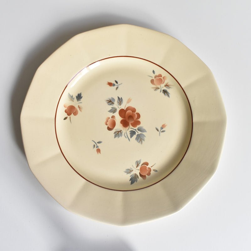 Vintage Plate, Digoin & Sarreguemines 9189 A