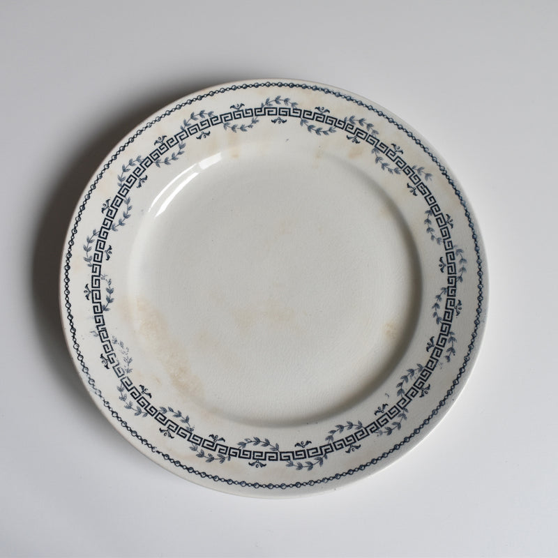 Antique Plate Gien Austerlitz A