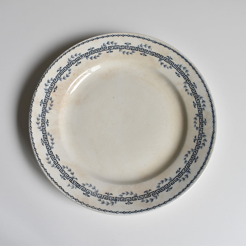 Antique Plate Gien Austerlitz B