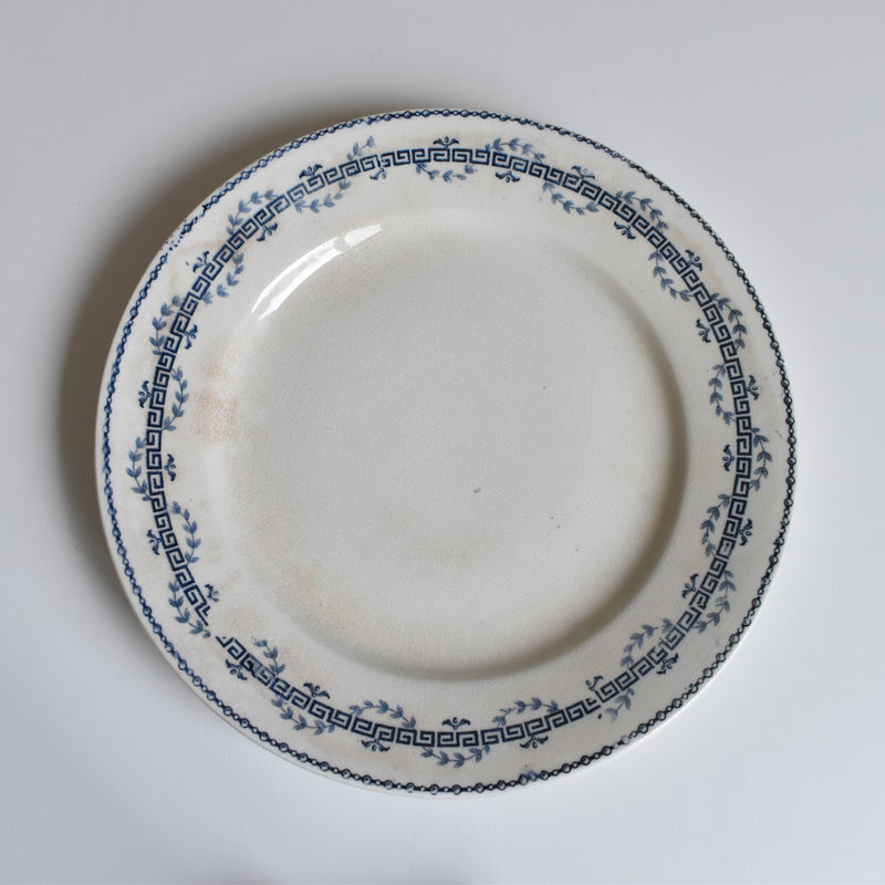 Antique Plate Gien Austerlitz C