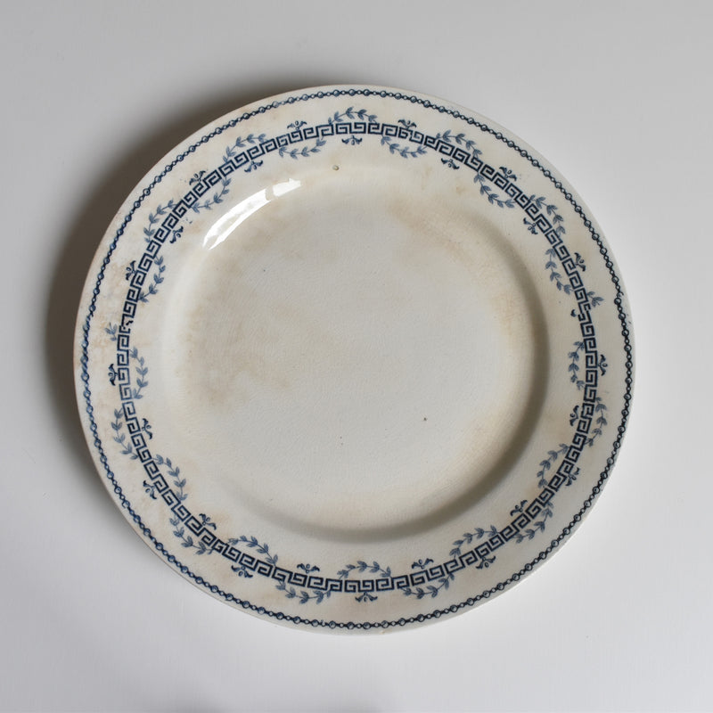 Antique Plate Gien Austerlitz D