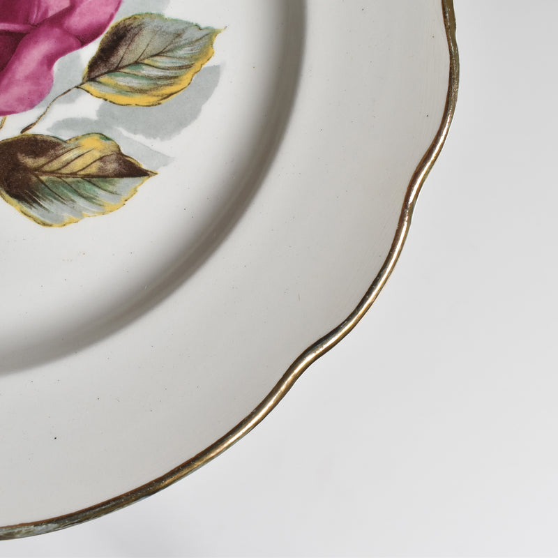 Vintage Plate Gien Chambord A