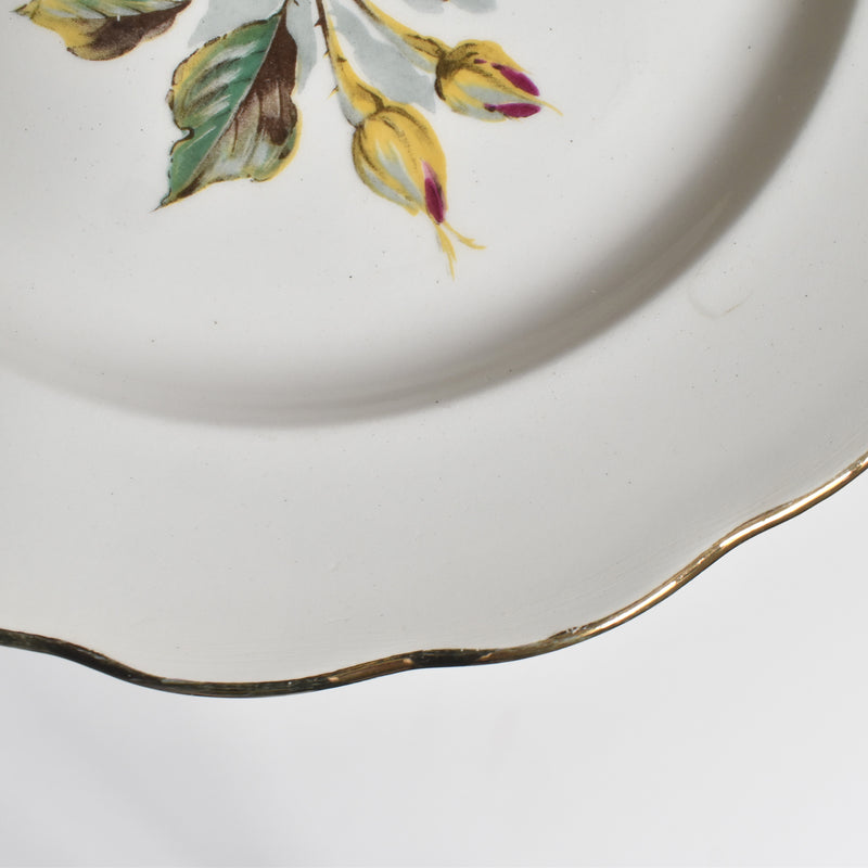Vintage Plate Gien Chambord A