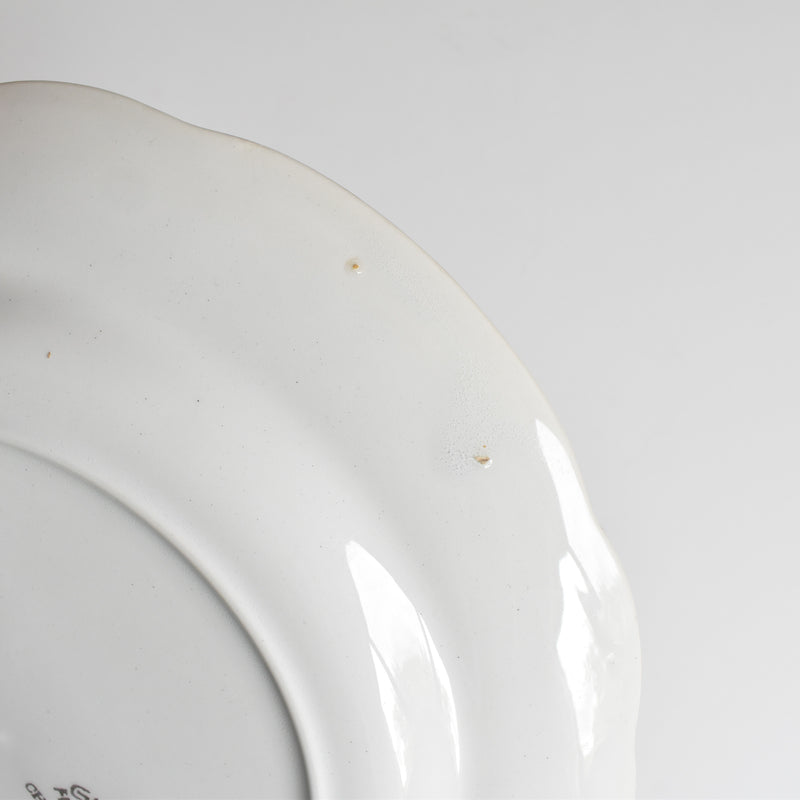 Vintage Plate Gien Chambord A
