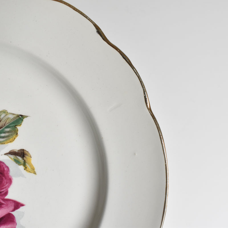 Vintage Plate Gien Chambord B