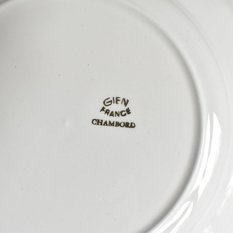 Vintage Plate Gien Chambord B