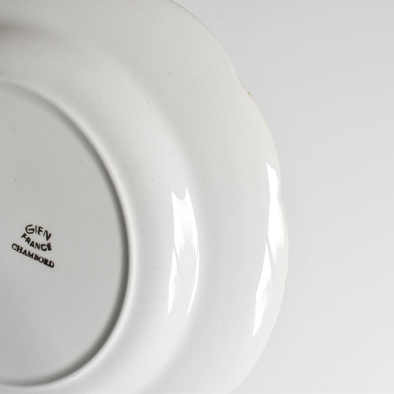 Vintage Plate Gien Chambord B