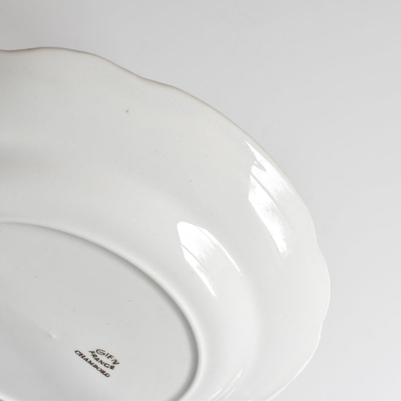 Vintage Plate Gien Chambord B