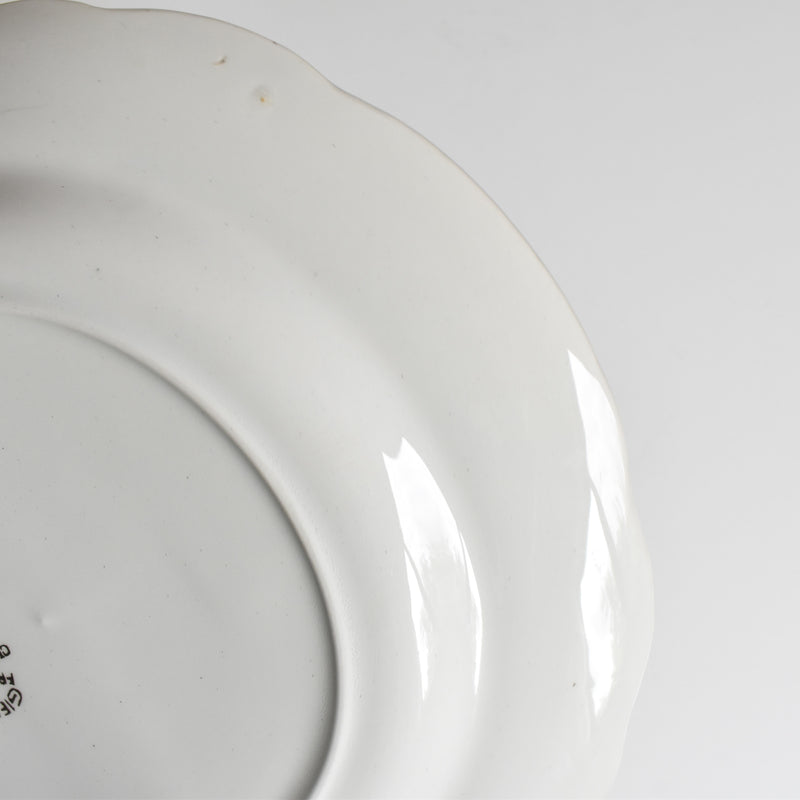 Vintage Plate Gien Chambord B