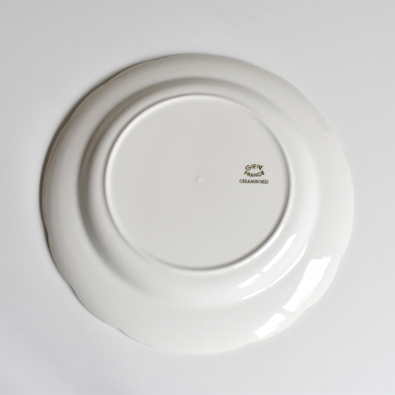 Vintage Plate Gien Chambord C