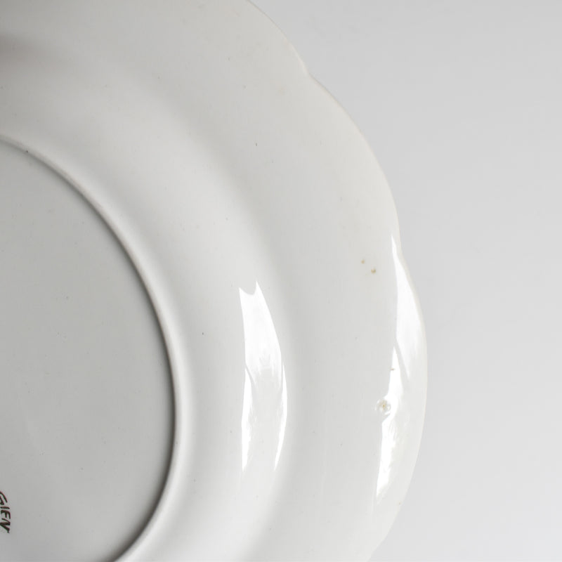 Vintage Plate Gien Chambord C