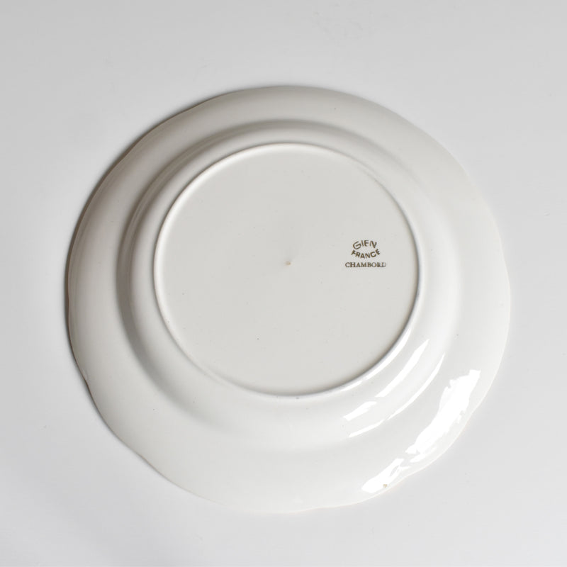 Vintage Plate Gien Chambord D