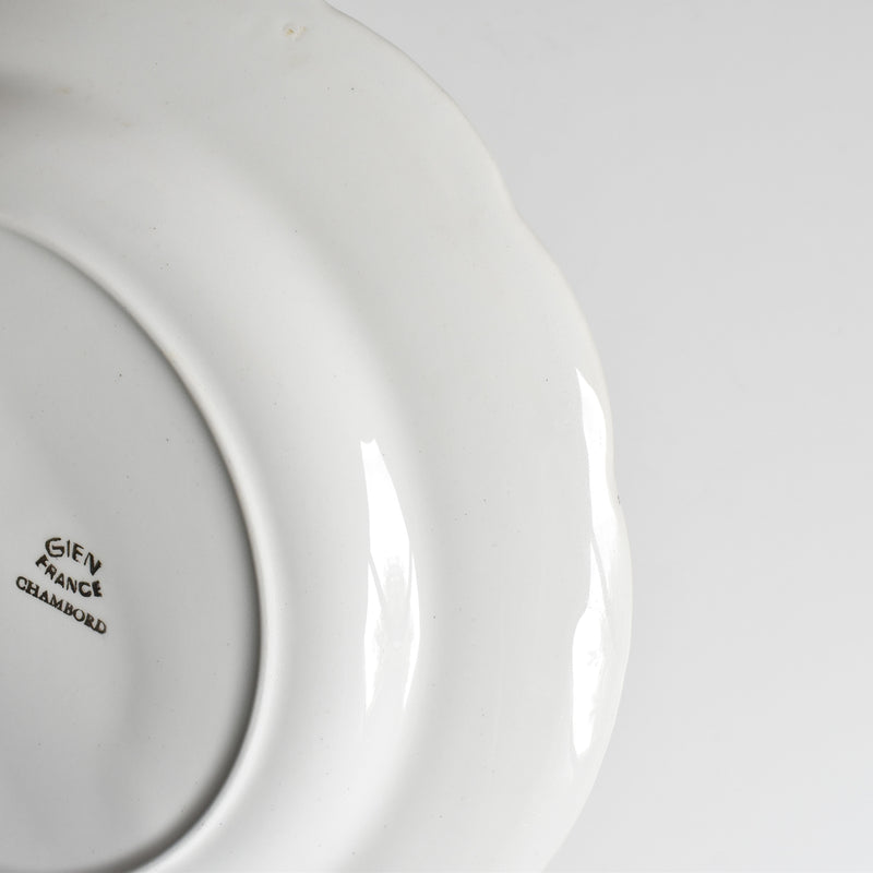 Vintage Plate Gien Chambord E