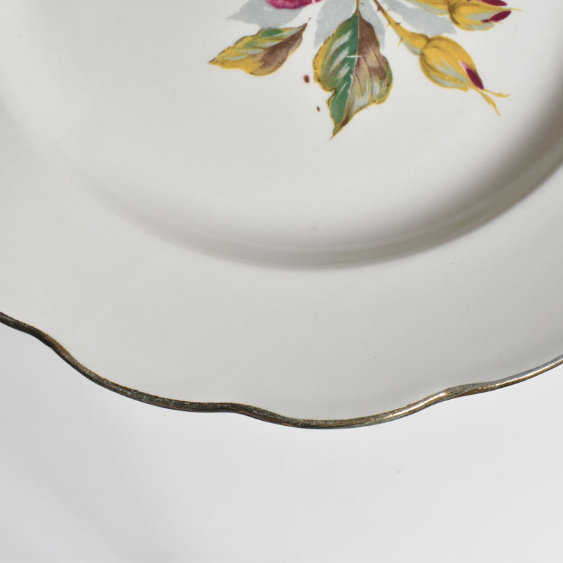 Vintage Plate Gien Chambord F