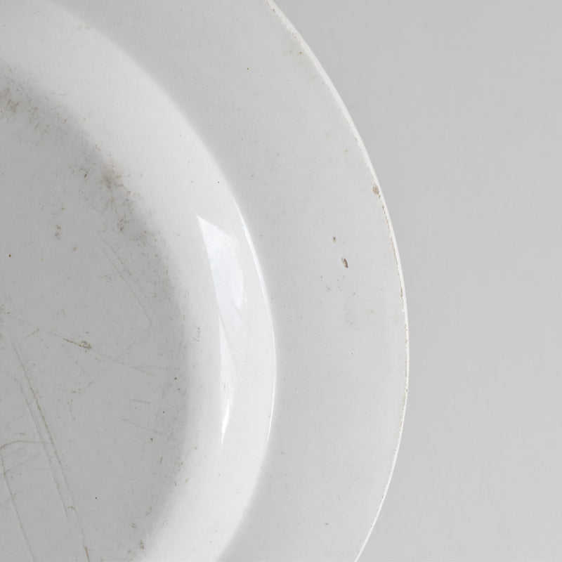 Antique Decorative Plate, Gien, N126 "Chateau de Dominus" A