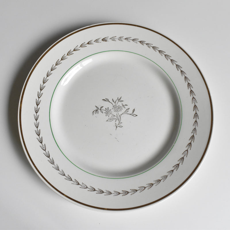 Vintage Plate Gien Colmar H